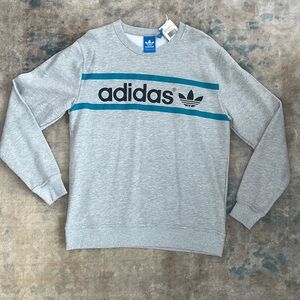 Men’s classic Adidas Crewneck sweater.